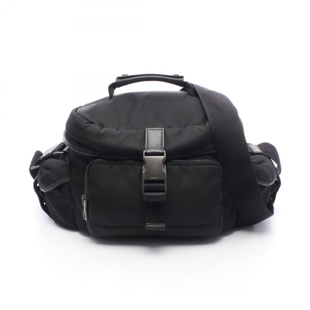 Prada camera bag shoulder black